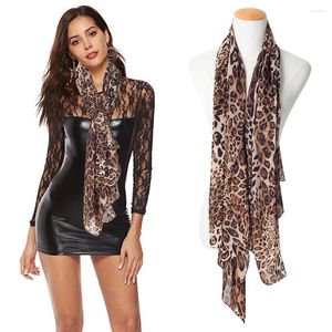 Lenços 150 48 cm de leopardo vintage lenço de leopardo feminino feminino shawl moda moda outono winter gat star garotão presente