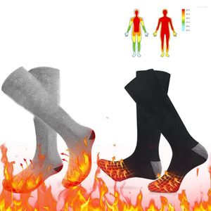 Sports Sports Winter Winter quente ao ar livre Aquecimento térmico Sock Mulheres Mulheres mais quentes de ciclismo elétrico Trekking Ski Camping