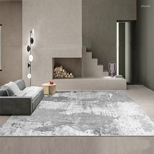 grey carpet bedroom Modern Style Gray Light Luxury For Living Room Home Large Area Rug Soft Non-slip Rugs Bedroom Washroom Floor Mat