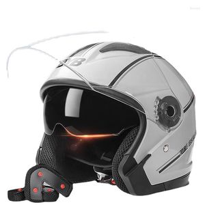 Caschi da moto Donna Uomo Accessori per caschi Cascos Para Moto Motobike Full Face Motocross Flip Capacete per tutte le stagioni