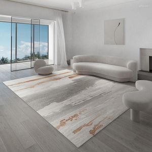 Dywany europejski i amerykański styl do salonu w domu światło luksusowy duży obszar dywaniczny miękki sypialnia dekoracje dywaniki dywanika do umywalki mata podłogowa