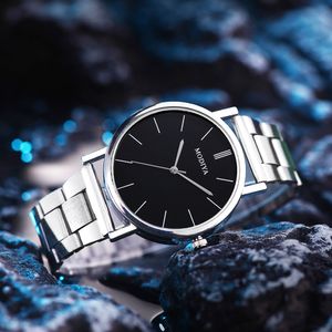HBP luksusowy kwarc biznesowy zegarki mody mężczyźni oglądają męskie sportowe bransoletka ze ręką na rękę montres de lukse