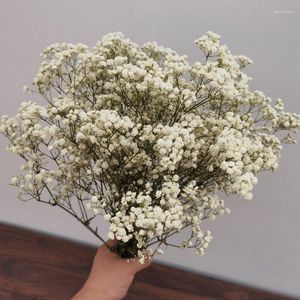 Декоративные цветы 120 г сушеные гипсофилы детские дыхание Fleurs Secees Flores искусственный декор дома рождественский свадебный украшение