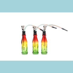 Smoking Pipes Creative Filter Pipe Smoke Unique Glass Coke Bottle Pipes Wholesale Bong Hookah Accessories Color Random Drop Delivery Dh74B