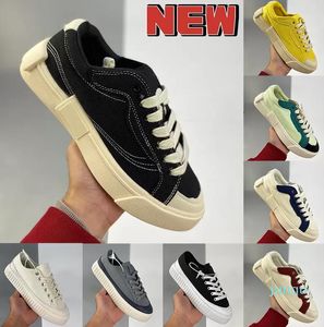 Sıradan Ayakkabı Spor ayakkabı eğitmenleri Fusion Pop Dişli Tuval Beyaz Siyah Gri Sarı Kahverengi Bej Donanma Tan moda Spor Sneaker Erkek Tasarımcı Erkek Kadınlar 009