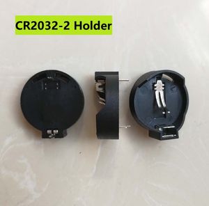 2400 pezzi per lotto 3V CR2032 portabatteria a bottone presa clip con pin DIP CR2032-2 BS-2 100% qualità eccellente