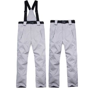 Skiing BIB Pants Men's Ski Brand New Outdoor Sports High Quality Halter women's Windproof Waterproof Warm Winter Snowboard L221025