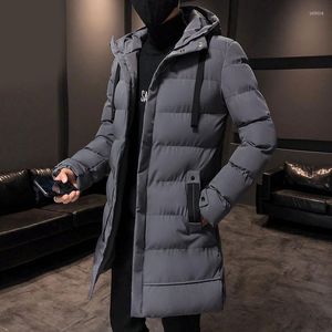 Piumino invernale da uomo Parka da uomo 2023 Casual addensare giacca di cotone Outwear con cappuccio cappotto caldo antivento Plus Size 4XL