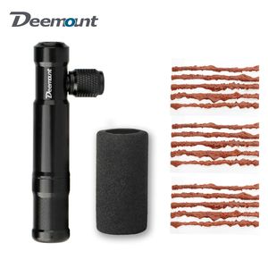Tools Deemount Tubeless Tire Puncture Service Tool Fits Threaded CO2 Cartridge Inflate Bicycle Presta Schrader W 15 Stripes TOL-171 221025