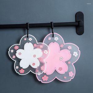 Tischsets 1 stück Japan Stil Milch Kirschblüte Küche Anti-skid Kaffeetasse Pads Büro Wärmedämmung Matte Zubehör decor