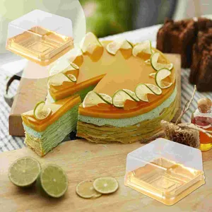 Gift Wrap Box Cake Boxes Cupcake Mini Container Containers Moon Packagingmooncake Dessert Individual Single Clear Muffin Holder Lids