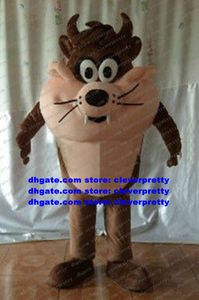 Brown Tasmanian Devil Bugs Bunny Mascot Mascot Mascotte Adult Cartoon Postacie strój garnitur Ceremonia Rozrywka Park nr 4135