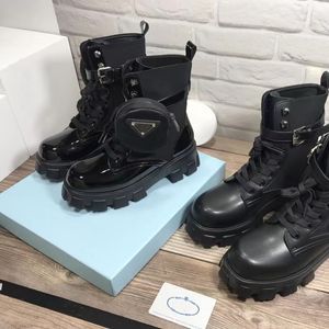 Knie-Motorradstiefel Herbst- und Winterliebhaber Anti-Rutsch-TPU-Römische Außensohle Hochvamp Maßgeschneiderte Original-flexible wasserdichte Nanofaser-Halbstiefel Größe 34-40 Martin