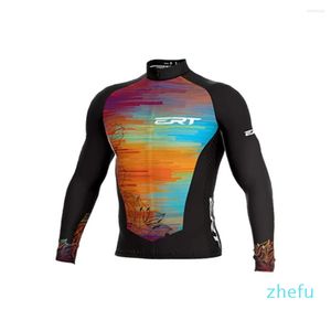 Jackets de corrida para ciclismo esportivo Ciclismo de lã térmica de manga longa Ciclismo