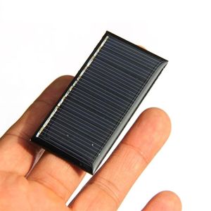 Buheshui 5V 50MAミニソーラーパネル多結晶太陽電池DIY太陽充電器3 6Vバッテリー教育6030mm Epoxy 100PCS269F