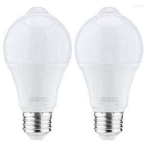 Sensor de movimento lâmpada de lâmpada externa/movimento interno LED de segurança ativado 1000lm E26/B22 3500K Warm White