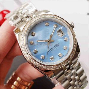 Meteoryt datejust dla kobiet automatyki zegarki modowe męskie Montre Diamond Ruch Luksusowy projektant Watch Women's Men's 8r3r