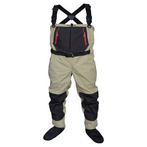 Outdoor Pants fly fishing tackle waders neoprene foot for men raft hunting Quick-dry Waterproof and breathable Children to adults 221025