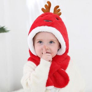 Şapkalar bebek şapka Noel çocukları kızar beanie ile kızlar için kızlar sıcak sevimli hayvan sıcak başlıklar çocuk kış