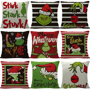 Рождественские украшения украшения подушка подушка детская подарочная мультипликационная диван с принтом с привлечением рука