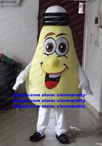 Yellow Lamp Bulb Mascot Costume Mascotte Electric Light Bulb Lamps Globe Adult Cartoon Character Outfit Suit About Holidays Movie Props No.3586