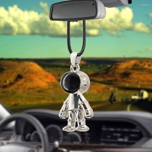 Decorações de interiores lamentam pingente de carro criativo astronautas pendurados ornamentos de automóveis retrovisor espelhos de suspensão de decoração de acessórios