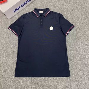 Moncleir Mens Polos Design Tシャツ春夏スリーブTシャツバケーション短袖カジュアルレター印刷トップサイズレンジS-XXLポロ255