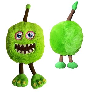 32cm My Singing Monsters Dolls Cartoon Game Peripheral Plush Toys Soft Stuffed Furcorn Plush Doll for Kids Birthday Gifts