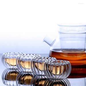 Wine Glasses Glass Double Walled Heat Insulated Tumbler Espresso Milk Tea Cup Coffee Mugs Cups Water Bottle For Kitchen