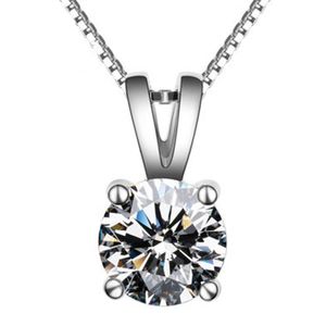 Choucong Brand Four Claw Count Luxury Jewelry 925 Стерлинговое серебряное пасьян