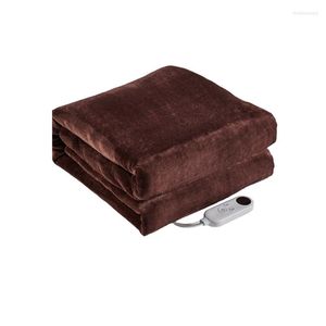 Одеяла электрическое одеяло толще нагревателя с одним корпусом теплый нагретый термостат нагревание 152x127см США