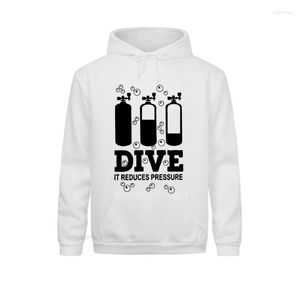 Herren Hoodies Herren Sweatshirts Scuba Diving Damen Baumwolle Hipster Herren Dive Diver Sea Schnorcheln Sport T-Shirts Langarm Pullover