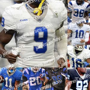 American College Football Wear Custom Middle Tennessee State College Football Maglie Asher Ohara Ohara Hara Jarrin Pierce Lee Jimmy Marshall Render Hightower La