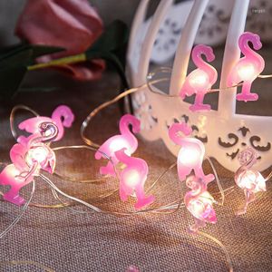 Saiten Rosa Schwan Schmetterling Kupferdraht LED-Lichterkette Weihnachten Hochzeitsgeschenk Jahr Raumdekoration Licht