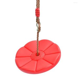 Gadgets ao ar livre Kids Indoor Plate Swing Monkey balança brinquedos de assento redondo para Chhildren Gunning Sport Birthday Gift Game