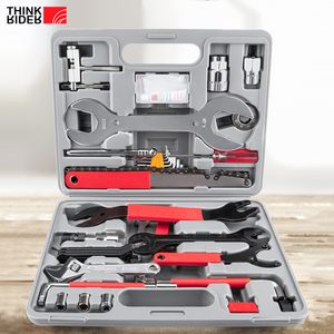 Tools ThinkRider Bicycle repair kit Multifunctional Biking Combination Repair Box 44-in-1 Set hand tools 221025