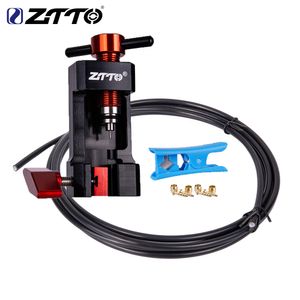 Verktyg ZTTTO MTB Cykeln￥l Driver Hydrauliska slangsk￤rare Disc Brake Cable Cutter Connector Insert Press i BH59 BH90 221025