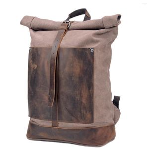 Backpack Retro Casual Fashion Trend Outdoor Walking Multi Functional Travel