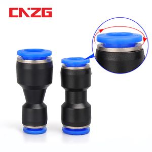 Pneumatic component Plastic connector PU Other Building Supplies pneumatic straight through Gas pipe black and white blue