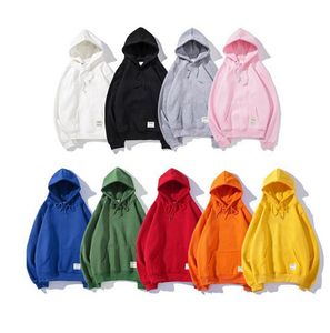 Designer hoodies för män kvinnor pullover hoody lätt fleece tröja mästare broderi långärmad huva tröja vit svart bomullsgata kläder kläder