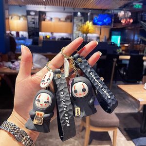 Portachiavi giapponese Cartoon Anime La città incantata Ciondolo Kawaii Car Chain Ring Phone Bag Hanging Fashion Jewelry Regali G221026