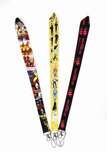 Anime One Punch Man Neck Strap Lanyard для Keys Id Card тренажерный зал USB -держатель Designer Designer Mobile Phore Bessesire Accessories