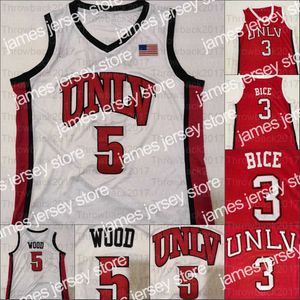 قمصان كرة السلة حسب الطلب من UNLV Rebels College قمصان كرة السلة 2 دوني تيلمان 3 Amauri Hardy 13 Bryce Hamilton 34 Cheikh Mbacke