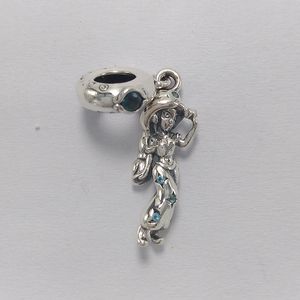 Diny Aladdin Prenses Jasmine Dangle Charm 925 STERLING Gümüş Pandora Noel Günü için Takılar Boncuklar Bilezik Mücevher 792343C01 Annajewel