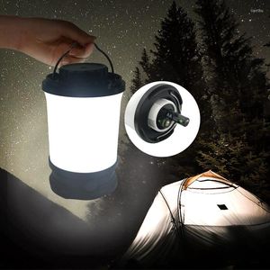 Lanternes portables MingRay Lanterne de camping de haute qualité 48 LED 500 Lumen IP65 Batterie Lampe de tente ultra lumineuse avec poignée crochet