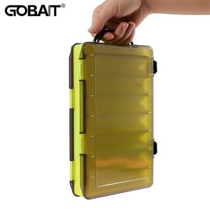 Fishing Accessories Large Tackle Boxes Double Layer Bait Container Portable Lure Storage Multi Compartments Gear Tool Box Plastic Case 221025