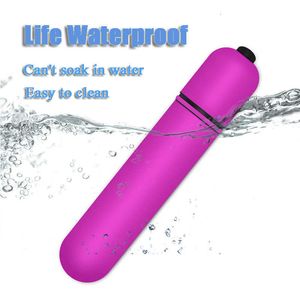 Sex Toys Masager 10 Speed ​​Vibrating Mini Bullet Shape Vibrator Waterproof G-Spot Massager Toys For Women Adult Masturbator Product 5CA5