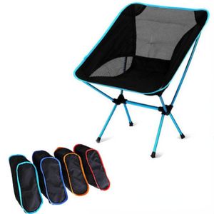 Camp Furniture Outdoor Portable Fishing Tools Chair Travel Ultralight Folding Superhard High Load Camping Beach Vandring Picknickplats 221025