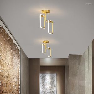 Lampadari Corridoio LED Lampadario a soffitto per corridoio Corridoio Scala Ristorante Villa Cucina Foyer Soggiorno El Lampada per interni