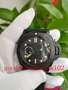 2022 أفضل V7 إصدار Watch Watch Watches 47mm أسود الطلب 01118 NYLON Strap Automatic Mechanical Classic Series Menswatches Watches